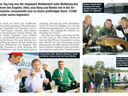 Angelwoche, 24.07.2012: Fishing Masters