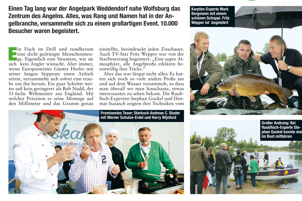 Angelwoche, 24.07.2012: Fishing Masters