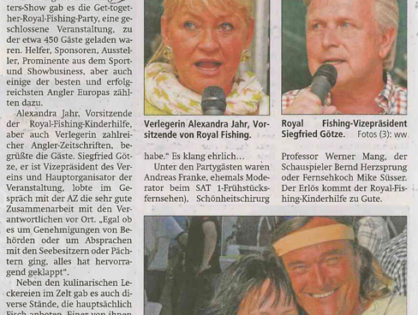 Altmark Zeitung, 25.06.2013: Lob für Jans Räucherfisch