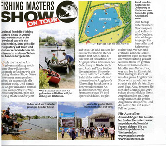 Fishing Masters Show on tour