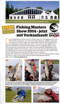 Event des Jahres – Fishing Masters Show 2014