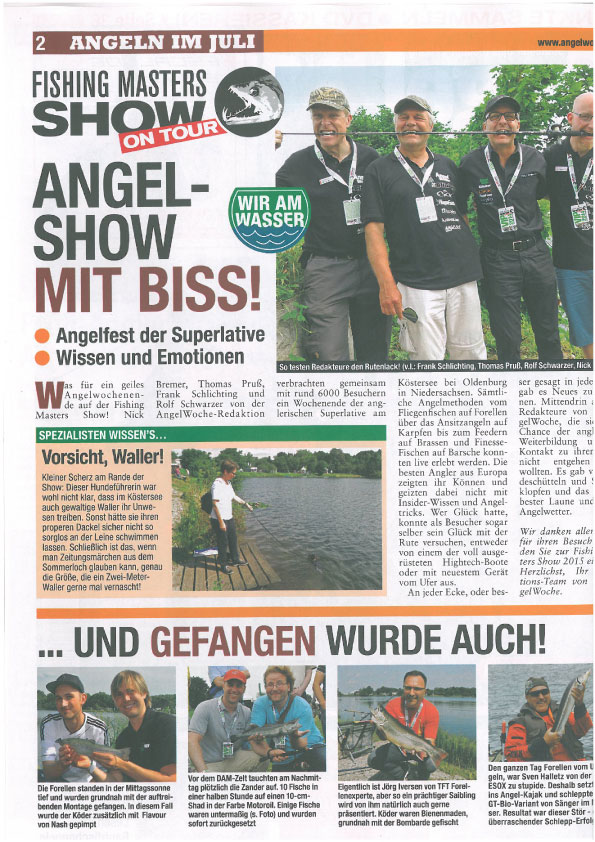 Angelshow mit Biss!