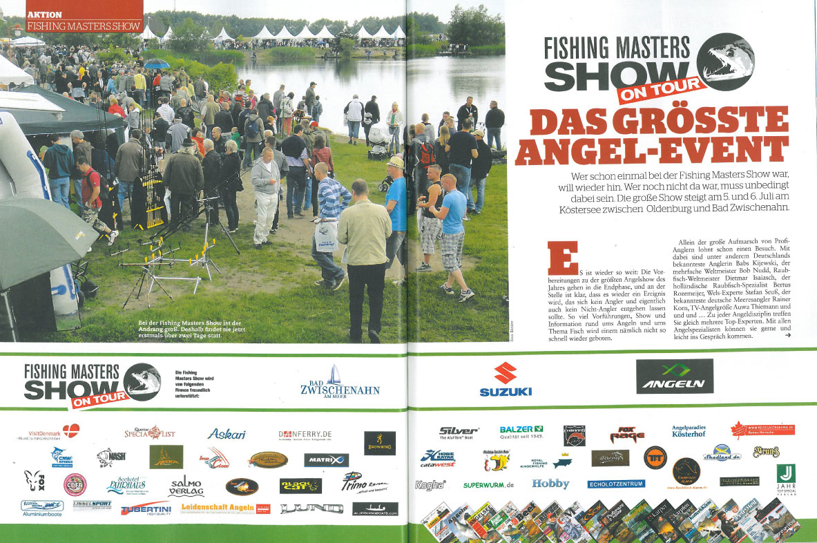 Fishing Masters Show On Tour das größte Angel-Event