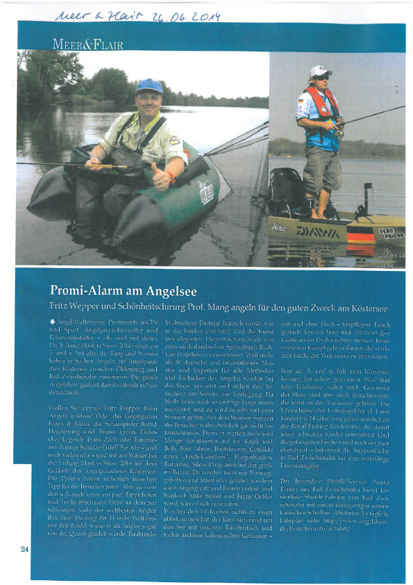 Promi-Alarm am Angelsee