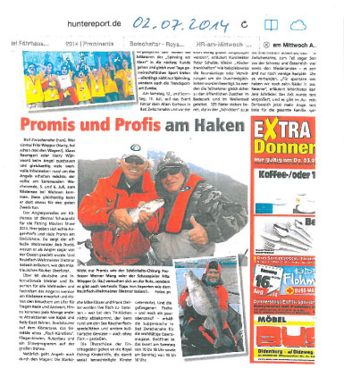 Promis und Profis am Haken