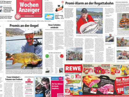 Promi-Alarm an der Regattabahn