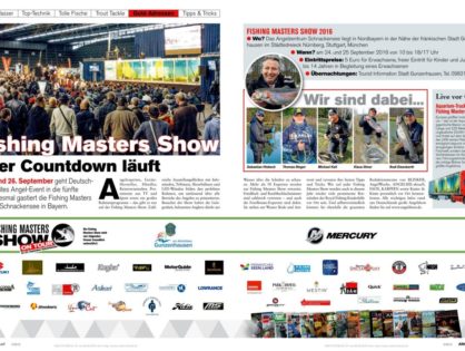 Fishing Masters Show – der Countdown läuft