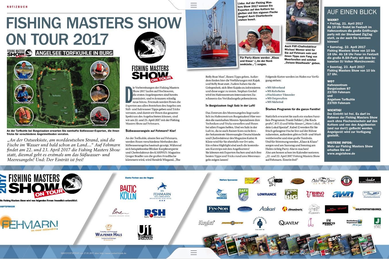 Fishing Masters Show on tour