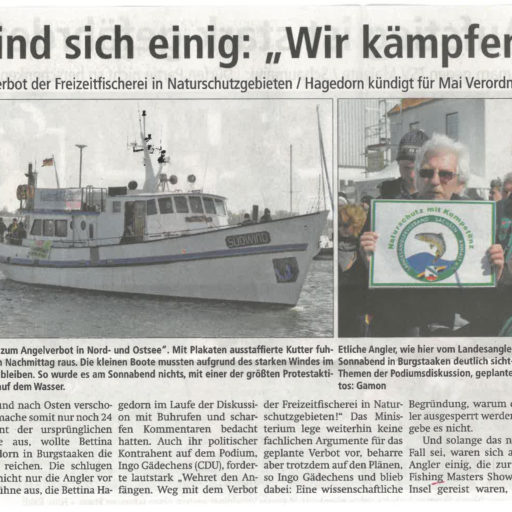 Angler sind sich einig: Wir kämpfen weiter