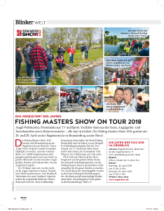 Fishing Masters Show on Tour 2018